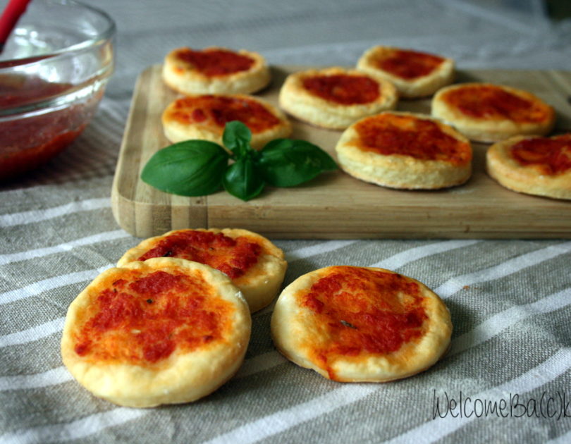 Pizzette allo yogurt greco