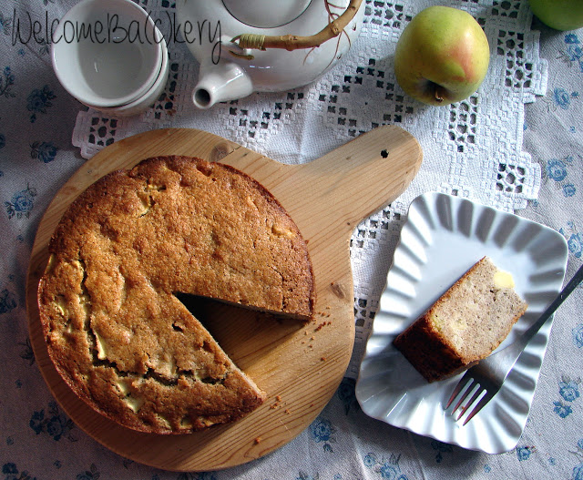 Torta di mele e grano saraceno, senza glutine