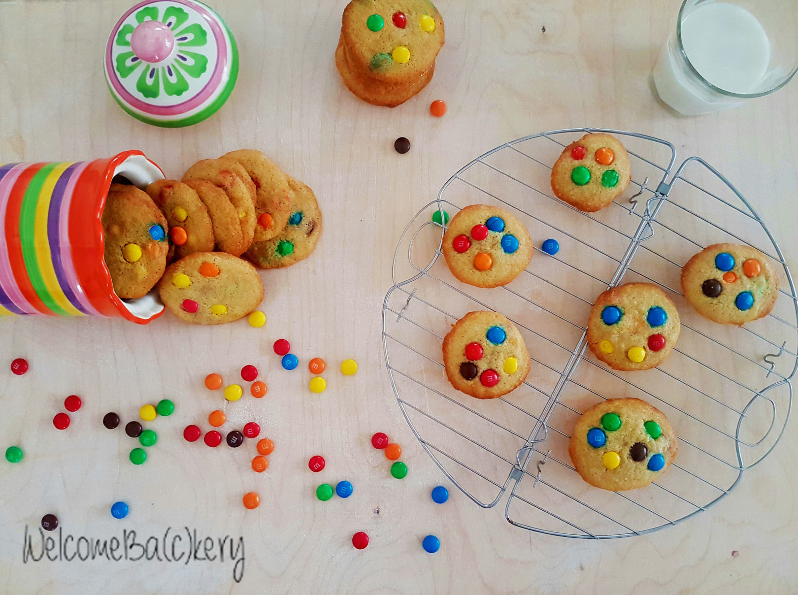 Cookies arcobaleno