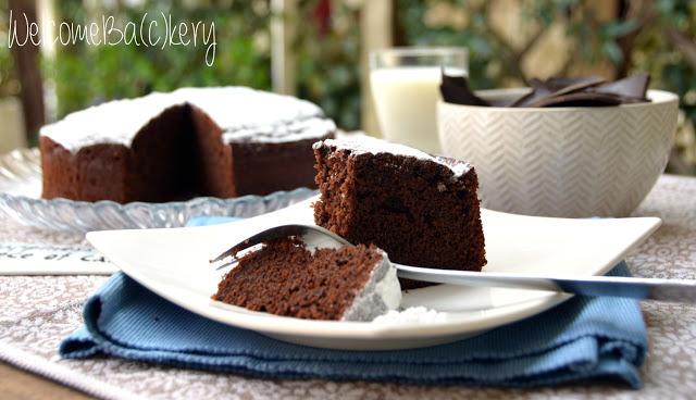 Torta yogurt e cioccolato