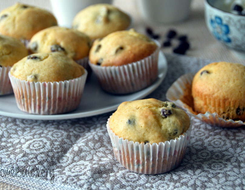 Muffins yogurt e uvetta