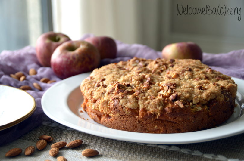 Torta crumble alle mele