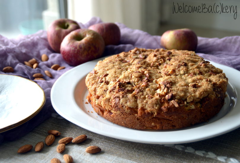 Torta crumble alle mele