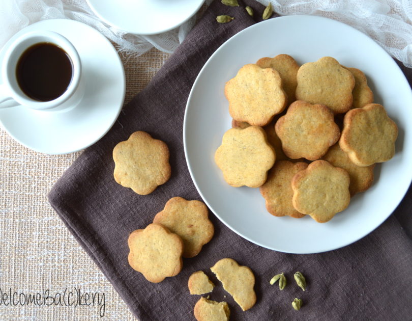 Biscotti al caffè e cardamomo